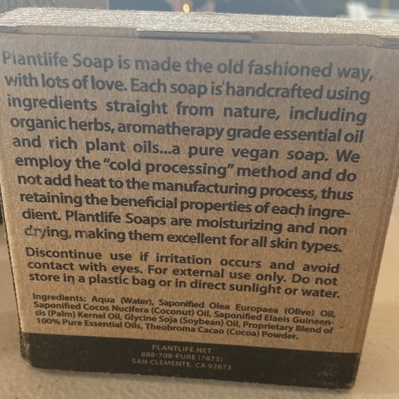 PLANTLIFE Vegan Soap - Picture 5 of 5
